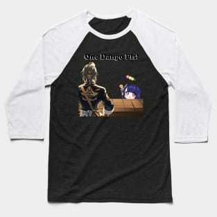 Shogun's Dango Dream: Chibi Raiden's Quest a T-Shirt Baseball T-Shirt